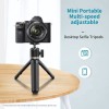 Telesin Mini Desk Tripod - Selfiepinne 360° kulledshuvud 1/4" skruv - 165-285mm