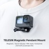 Telesin Magnetiskt Nackrem Med Separat Magnetfäste för Actionkamera