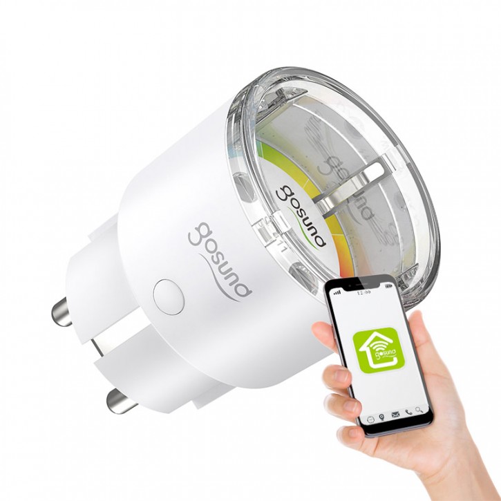 Gosund Smart Plug SP111 - Smart WiFi-uttag - 3680W, 16A - Vit
