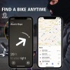 Ringklocka till Cykel med hållare för Apple AirTag - Svart