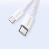 Ugreen USB-C kabel PD 3.0 / QC4.0, 100W, 20v/5A, 0.5m - Vit