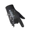 Handske med Touch för skärm - Vindtät & Vattenavvisande - Grå