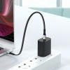 Dudao L10C USB-C - USB-C Kabel, PD 100W, 20V/5A, 0.23m - Svart