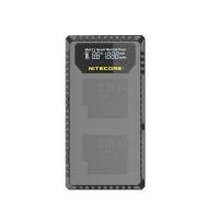 Nitecore Batteriladdare UGP5 för GoPro Hero5/6 Black batterier - Dubbel AHDBT-501