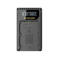 Nitecore Batteriladdare UCN1 för Canon LP-E6 / LP-E8 batterier - Kombo