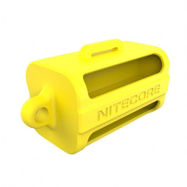 Nitecore NBM40 Batteriförvaring för 18650 batterier - Gul