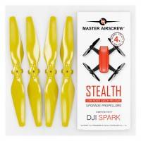 Master Airscrew - DJI Spark Stealth Upgrade Propellers - Propeller till DJI Spark - Gul - Kit 4-Pack