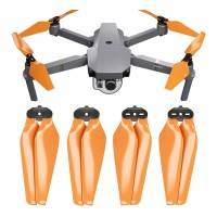 Master Airscrew - DJI Mavic Pro Stealth Upgrade Propellers - Propeller till DJI Mavic Pro - Orange - Kit 4-Pack