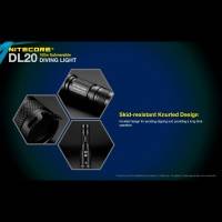Nitecore DL20 Dyklampa - Ficklampa - 1000lm