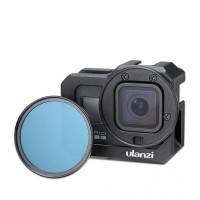 Ulanzi G8-5 Skyddsram Vlog Aluminium med tillbehörshållare cold shoe till GoPro Hero8 Black