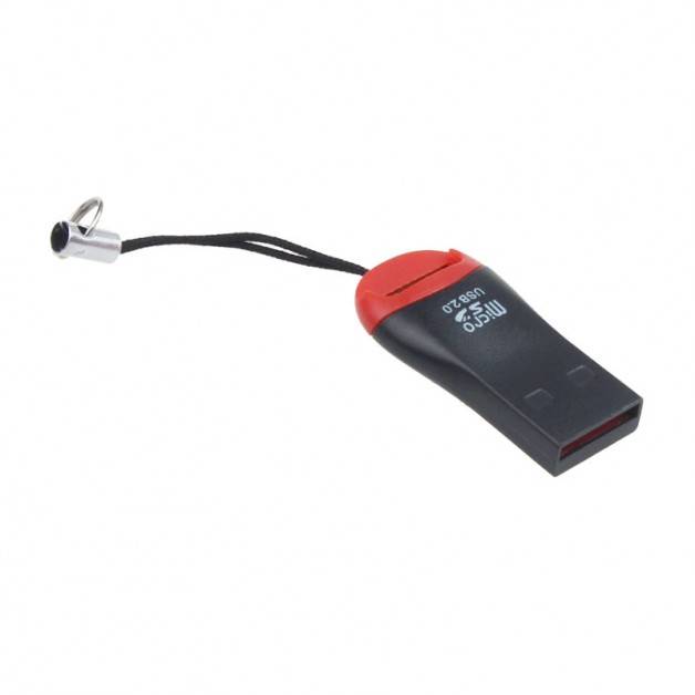 ActionKing USB microSD Minneskortläsare MR-01 - Kortläsare Minneskort - USB 2.0