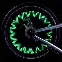 Belysning LED med 30 mönster till Cykelhjul / Ekrar
