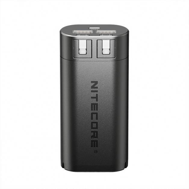 Nitecore NPB2 Power Bank - Portabelt Vattentätt Batteri - 10000mAh, 2xUSB Typ A, QC 3.0 / 18W, 5V, 2.4A