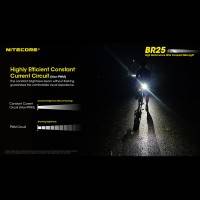 Nitecore BR25 Cykelbelysning - 1400lm med NL2150R 5000mAh batteri