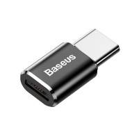 Baseus Adapter Micro-USB till USB-C - Svart
