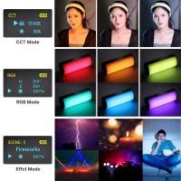 Ulanzi i-Light Belysning LED för foto / video - RGB - 2000mAh internt batteri - Magnet - 200lm