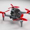Master Airscrew - DJI FPV Ludicrous Upgrade Propellers - Propeller till DJI FPV - Röd - Kit 4-Pack