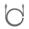Baseus Jelly Cable USB-C - Lightning Kabel, Silikon, 20W, 1.2m - Grå