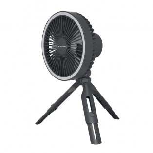 Nitecore NEF10 Multifunctional Fan + LED + Power Bank - Fläkt, Belysning och Power Bank - 10000mAh - Grå