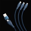 Baseus Flash Series II cable 4-in-1, USB-A/C kabel 100W, 1.2m - Multi, USB-C / Lightning / MicroUSB