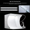 Puluz Photo Studio Lightbox Mini med dubbel LED-belysning och bakgrunder, 20cm - Kit