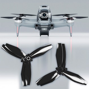 Master Airscrew - DJI FPV Ludicrous Upgrade Propellers - Propeller till DJI FPV - Svart - Kit 4-Pack
